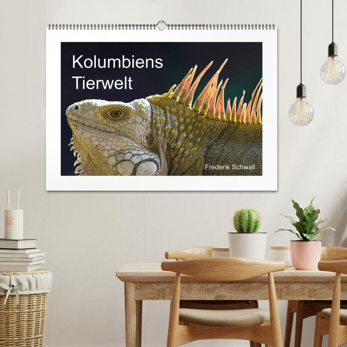 Kolumbiens Tierwelt (CALVENDO Wandkalender 2025)