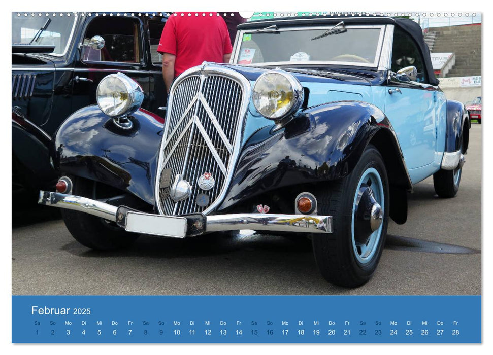 Citroen Traction Avant (CALVENDO Premium Wandkalender 2025)