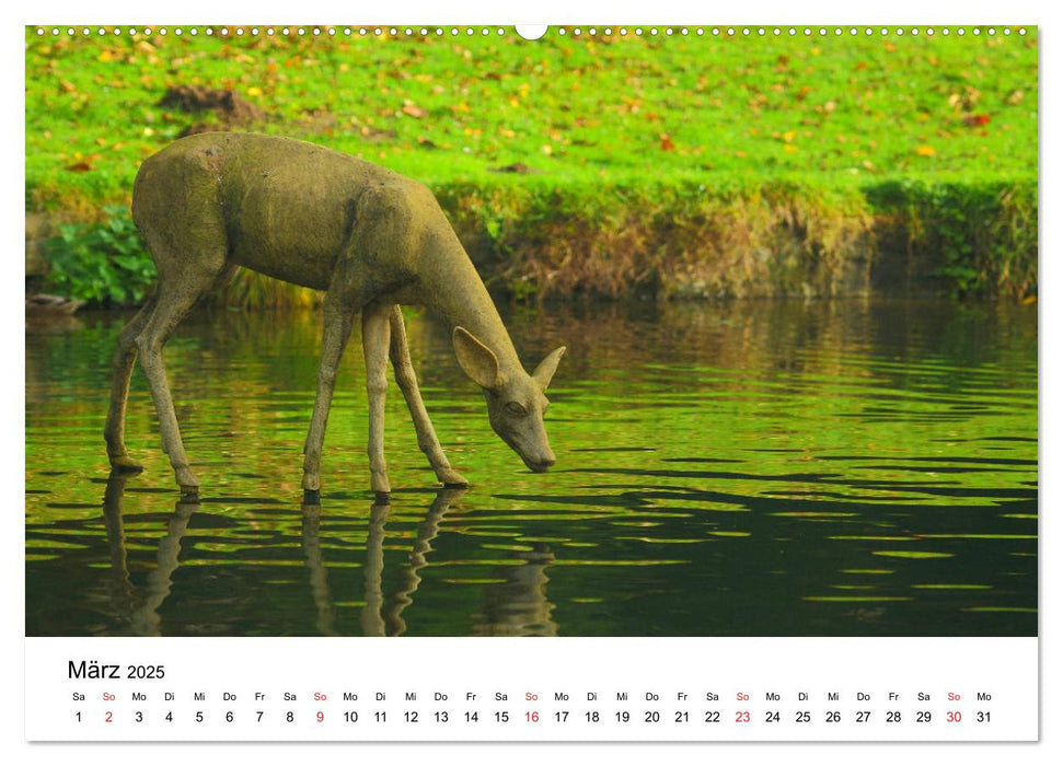 Wiesbaden Kunst in der Öffentlichkeit (CALVENDO Wandkalender 2025)