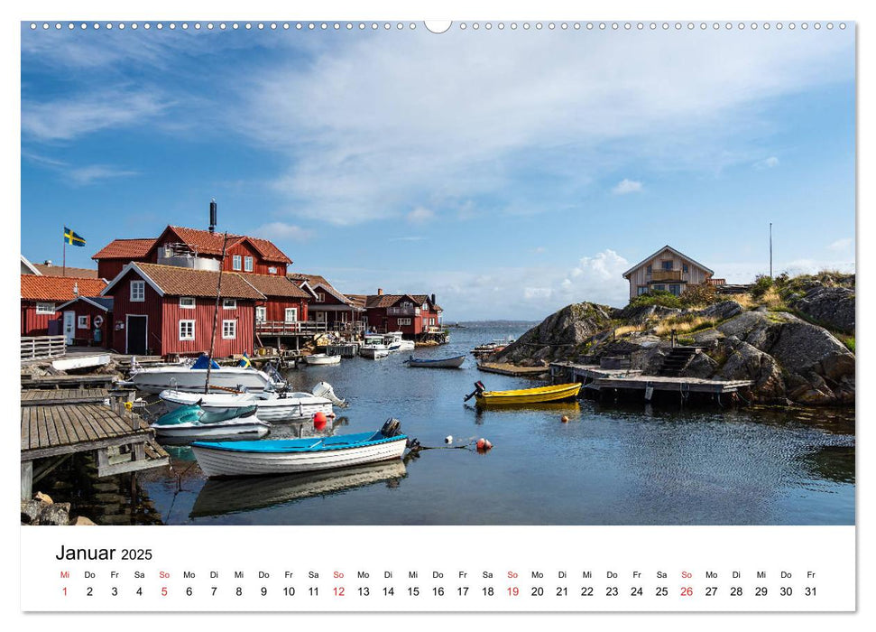 Westküste in Schweden (CALVENDO Premium Wandkalender 2025)