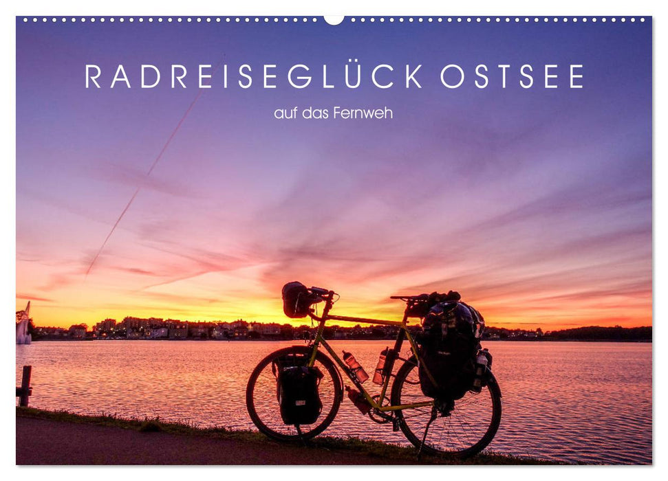 Radreiseglück Ostsee (CALVENDO Wandkalender 2025)