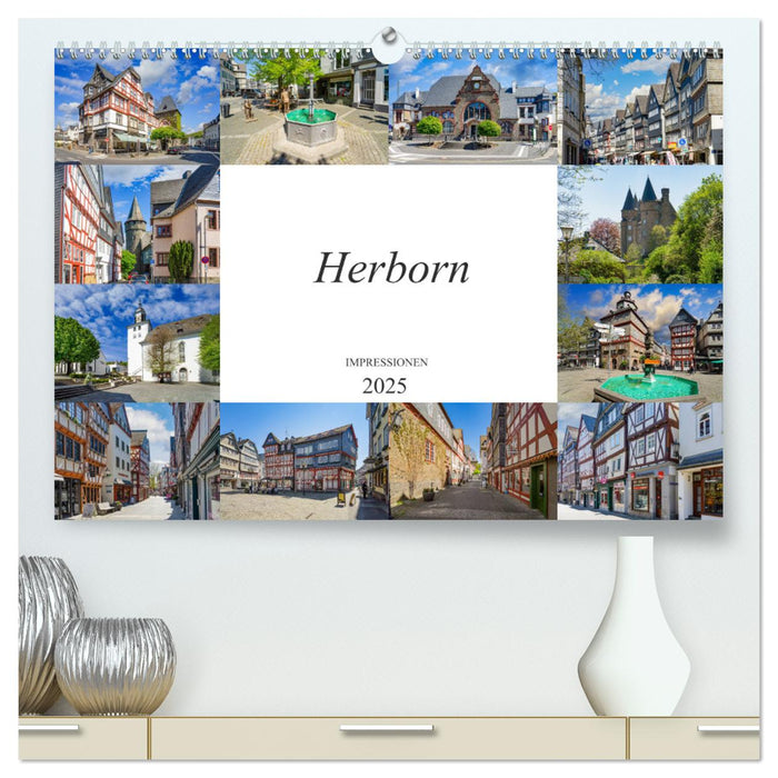 Herborn Impressionen (CALVENDO Premium Wandkalender 2025)