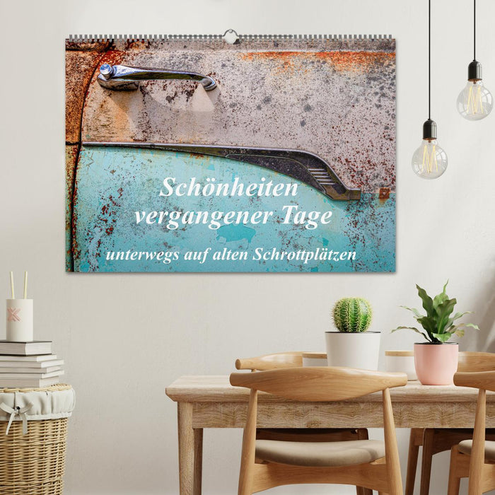 Schönheiten vergangener Tage - unterwegs auf alten Schrottplätzen (CALVENDO Wandkalender 2025)