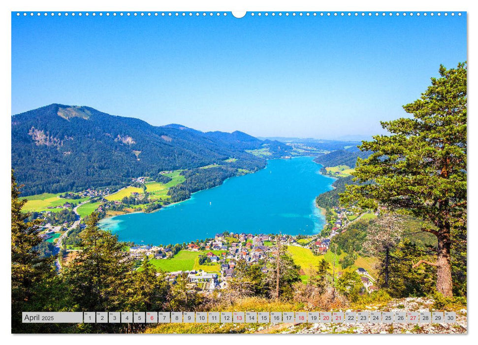 Rund um den Fuschlsee (CALVENDO Premium Wandkalender 2025)