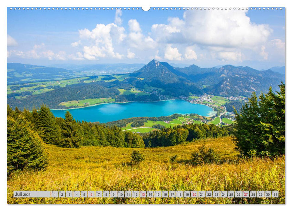 Rund um den Fuschlsee (CALVENDO Premium Wandkalender 2025)