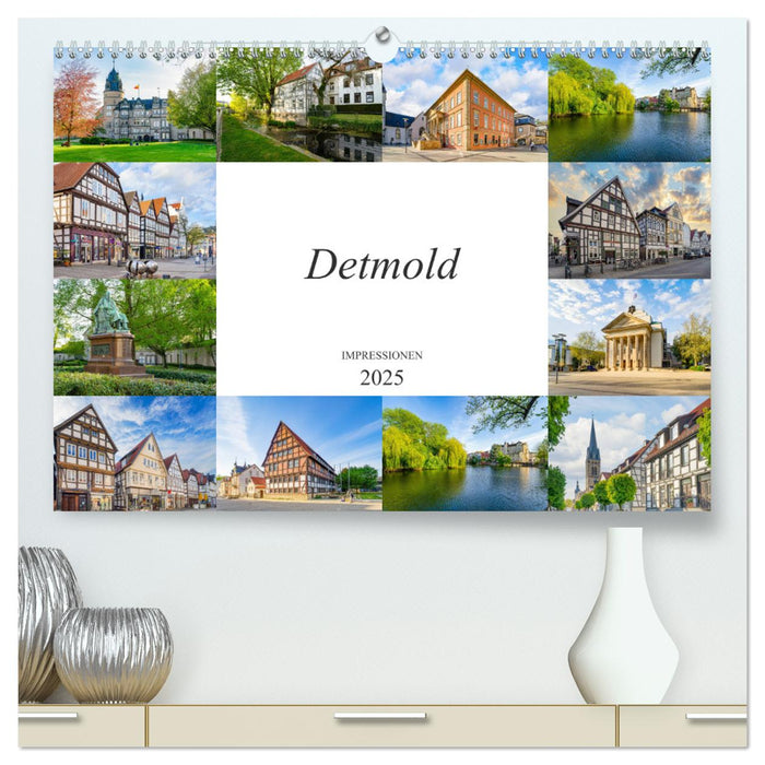 Detmold Impressionen (CALVENDO Premium Wandkalender 2025)