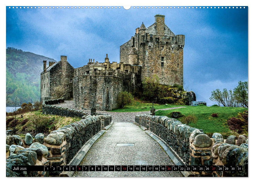 Blickpunkte SCHOTTLAND (CALVENDO Premium Wandkalender 2025)