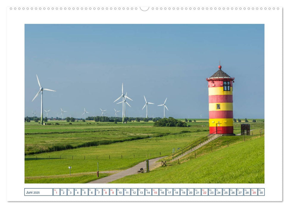 Traumhaftes Ostfriesland (CALVENDO Premium Wandkalender 2025)