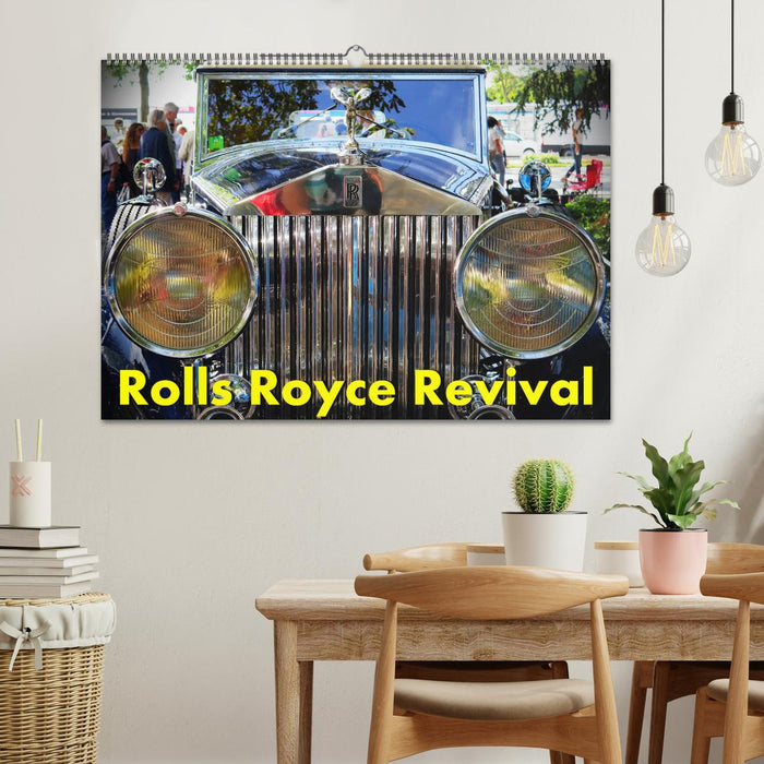 Rolls Royce Revival (CALVENDO Wandkalender 2025)