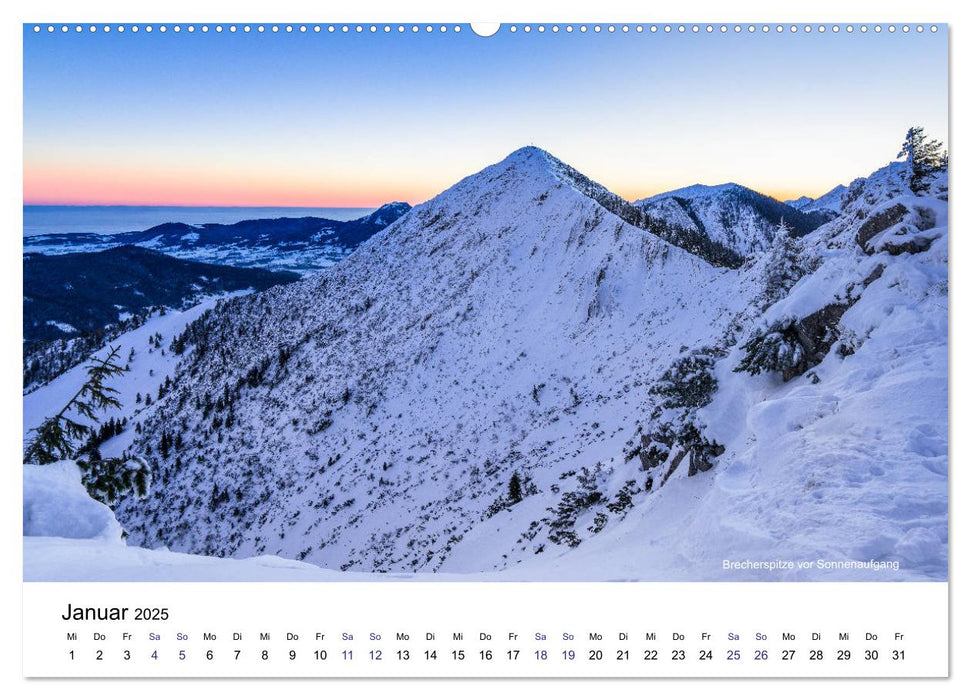 Sensucht Berge - Momente des Lichts (CALVENDO Premium Wandkalender 2025)