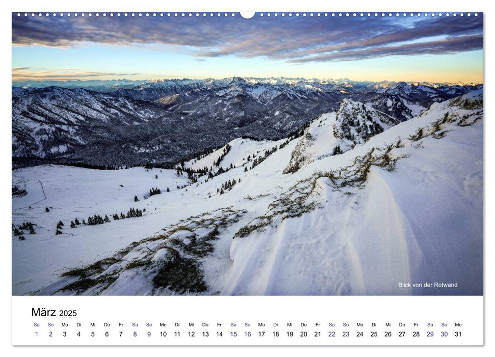 Sensucht Berge - Momente des Lichts (CALVENDO Premium Wandkalender 2025)