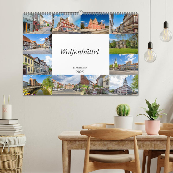 Wolfenbüttel Impressionen (CALVENDO Wandkalender 2025)