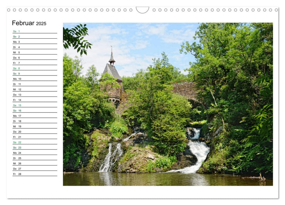 Landschaften in der Eifel (CALVENDO Wandkalender 2025)