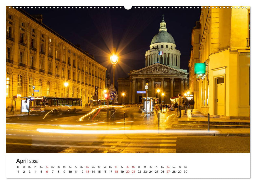 Unterwegs in der französischen Hauptstadt Paris (CALVENDO Wandkalender 2025)