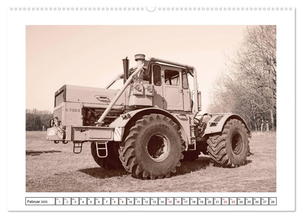 Von Lanz Bulldog bis Hanomag Traktor - Klassiker 1926 - 1975 (CALVENDO Premium Wandkalender 2025)