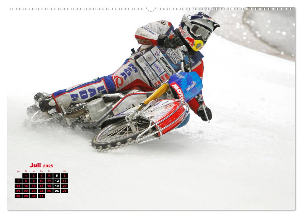 Ice Speedway (CALVENDO Premium Wandkalender 2025)