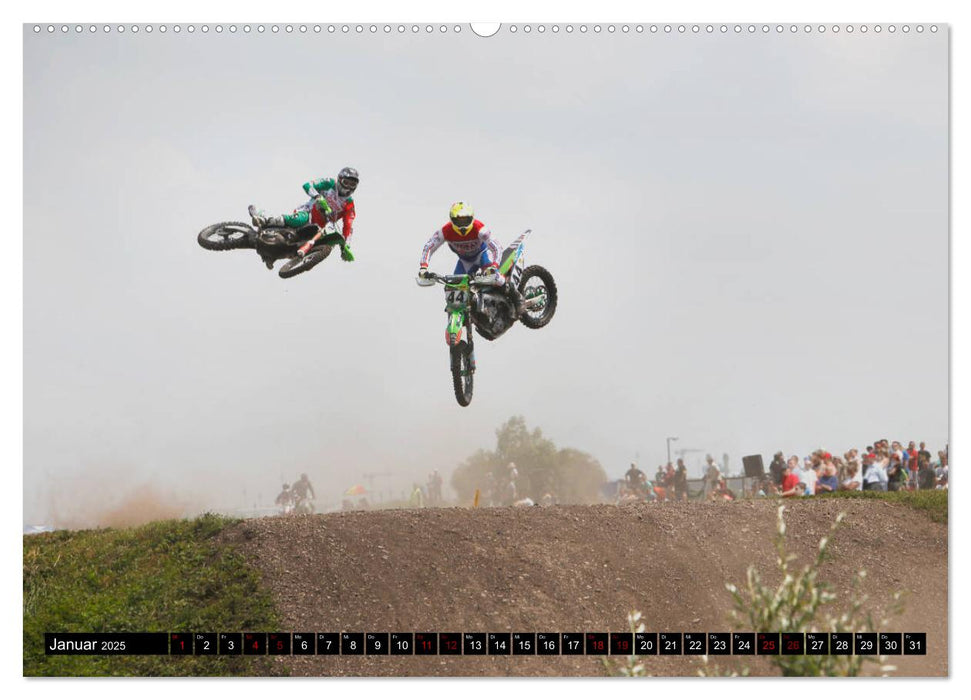 Moto Cross (CALVENDO Premium Wandkalender 2025)