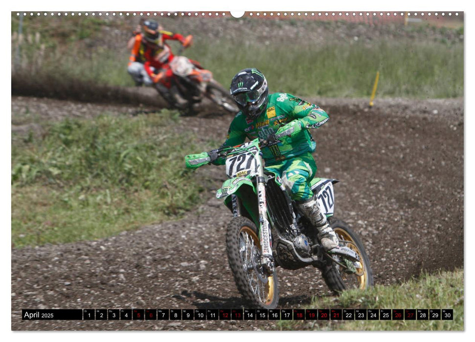 Moto Cross (CALVENDO Premium Wandkalender 2025)