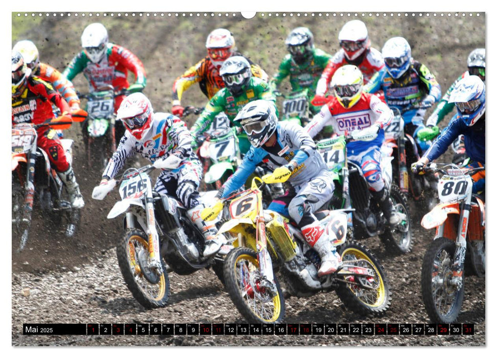 Moto Cross (CALVENDO Premium Wandkalender 2025)