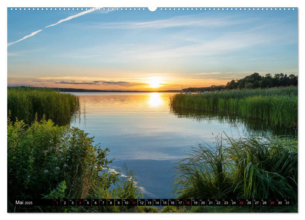 Stille Seen um Himmelpfort (CALVENDO Premium Wandkalender 2025)