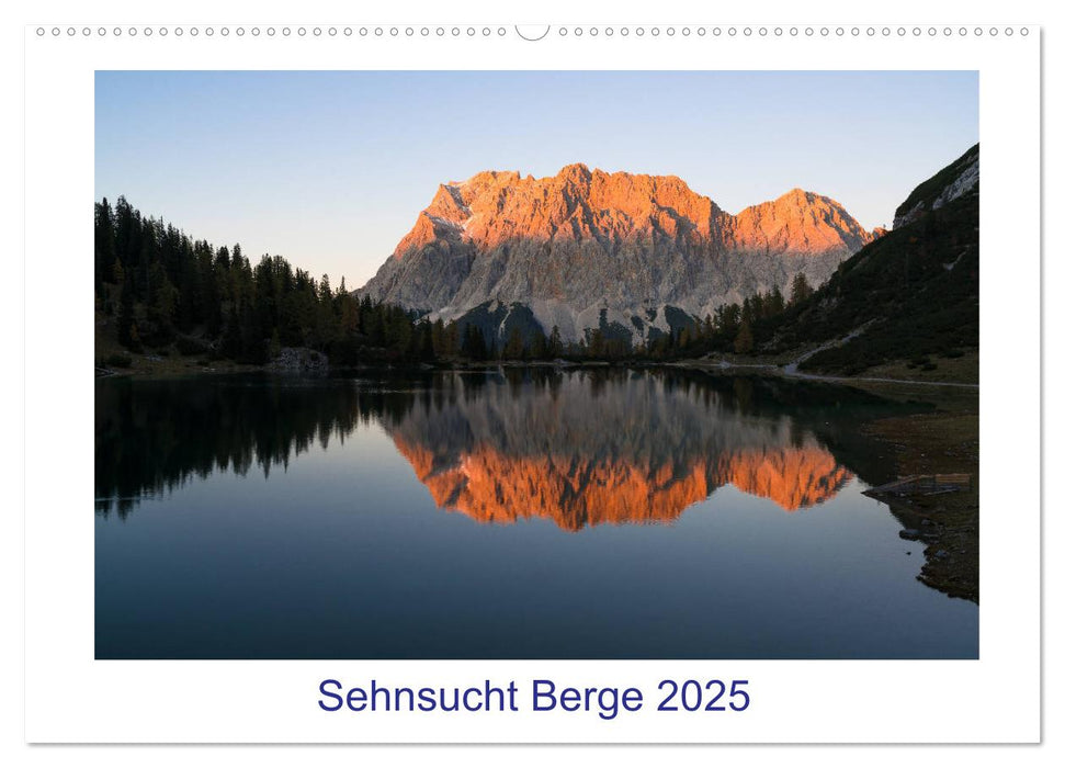 Sensucht Berge - Momente des Lichts (CALVENDO Wandkalender 2025)