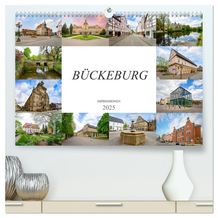 Bückeburg Impressionen (CALVENDO Premium Wandkalender 2025)