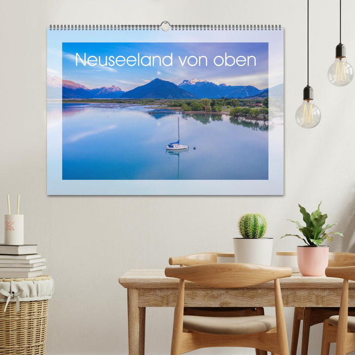 Neuseeland von oben (CALVENDO Wandkalender 2025)