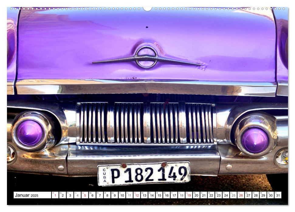 Traum in Violett - Pontiac Star Chief 1957 (CALVENDO Premium Wandkalender 2025)