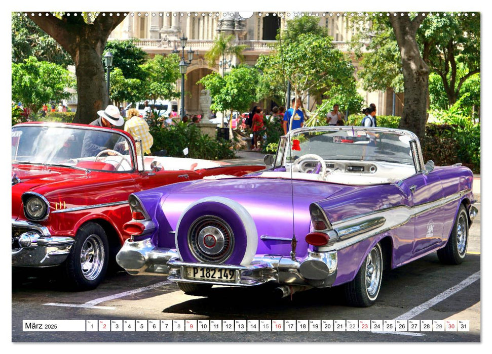 Traum in Violett - Pontiac Star Chief 1957 (CALVENDO Premium Wandkalender 2025)