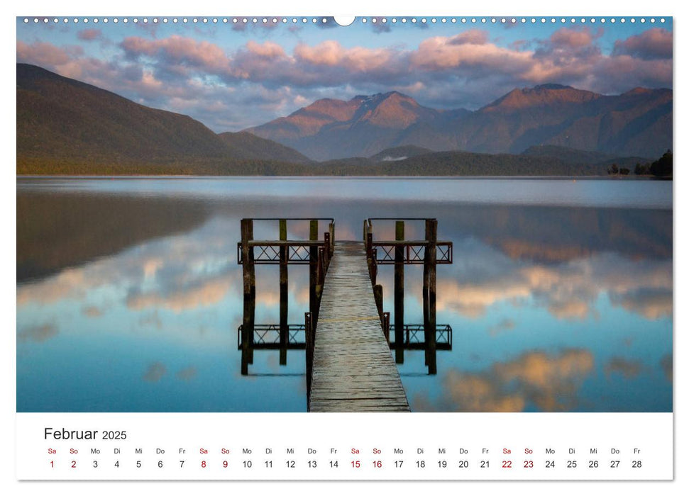 Neuseeland - Natur pur am anderen Ende der Welt (CALVENDO Premium Wandkalender 2025)