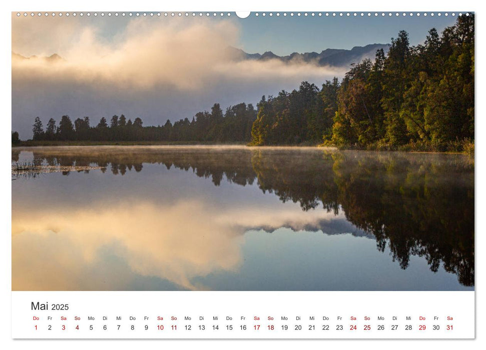 Neuseeland - Natur pur am anderen Ende der Welt (CALVENDO Premium Wandkalender 2025)