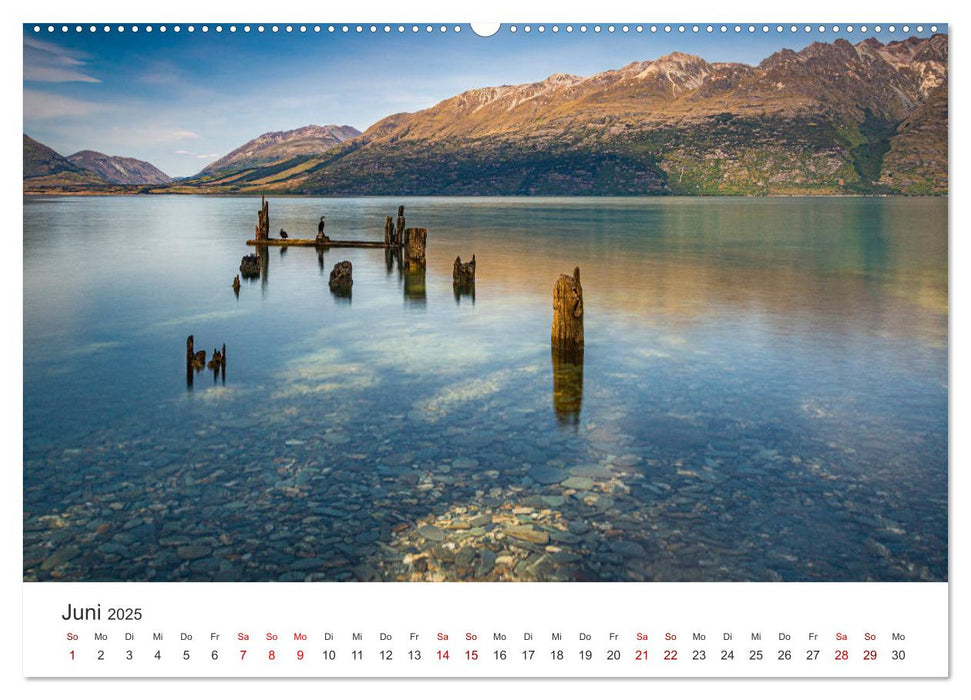 Neuseeland - Natur pur am anderen Ende der Welt (CALVENDO Premium Wandkalender 2025)