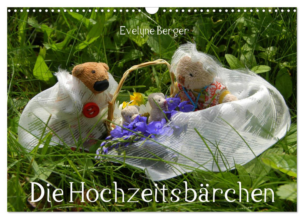 Die Hochzeitsbärchen (CALVENDO Wandkalender 2025)