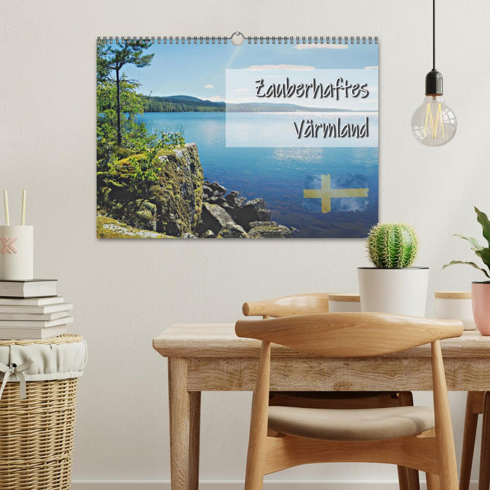 Zauberhaftes Värmland (CALVENDO Wandkalender 2025)