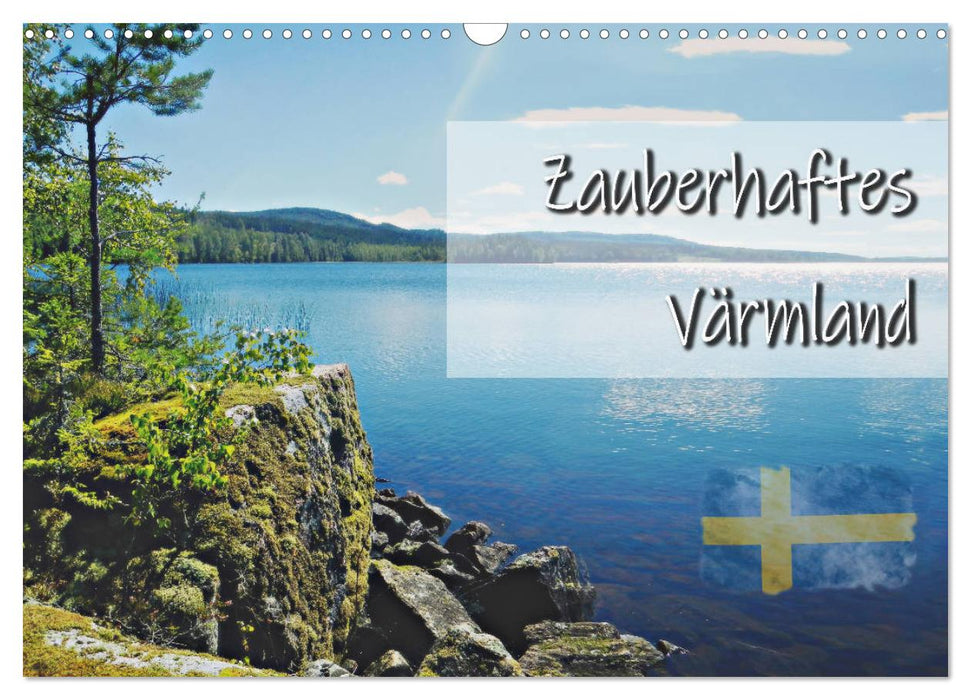 Zauberhaftes Värmland (CALVENDO Wandkalender 2025)