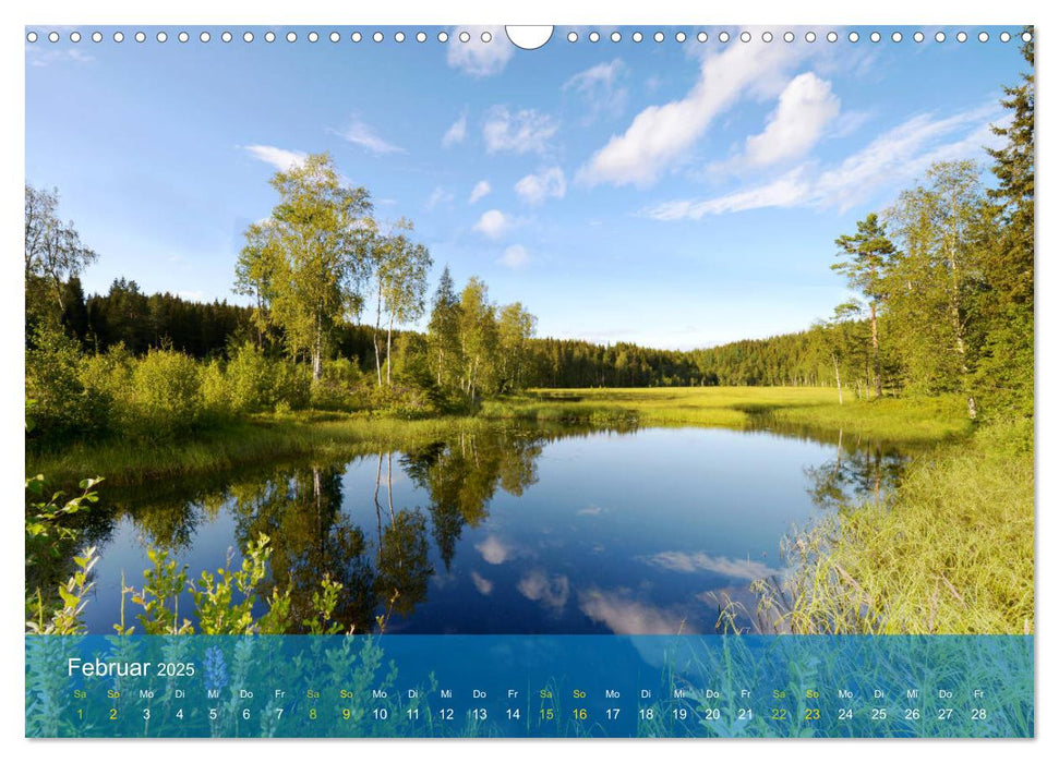 Zauberhaftes Värmland (CALVENDO Wandkalender 2025)