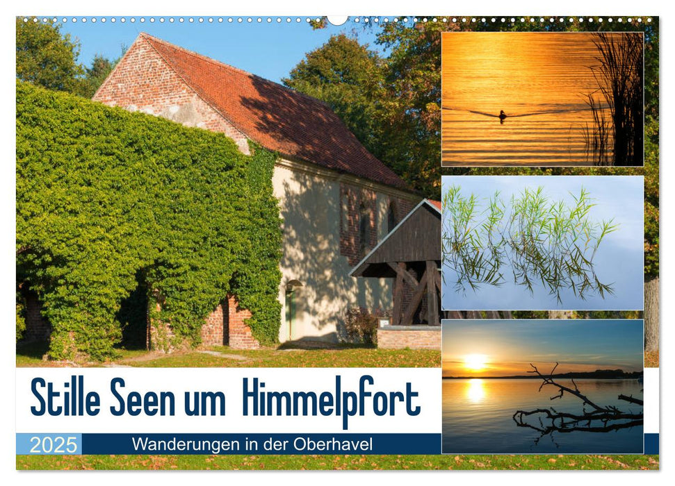 Stille Seen um Himmelpfort (CALVENDO Wandkalender 2025)