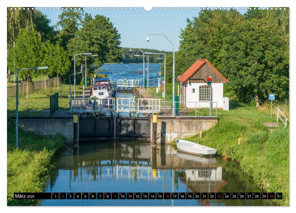 Stille Seen um Himmelpfort (CALVENDO Wandkalender 2025)