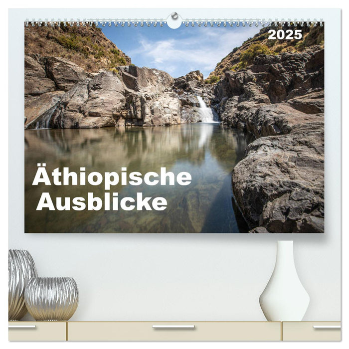 Äthiopische Ausblicke (CALVENDO Premium Wandkalender 2025)