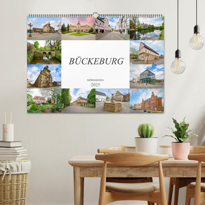 Bückeburg Impressionen (CALVENDO Wandkalender 2025)