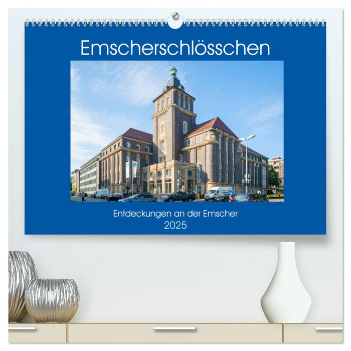 Emscher-Schlösschen (CALVENDO Premium Wandkalender 2025)