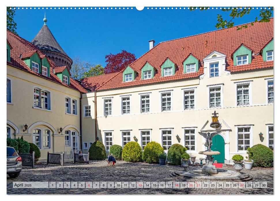 Emscher-Schlösschen (CALVENDO Premium Wandkalender 2025)