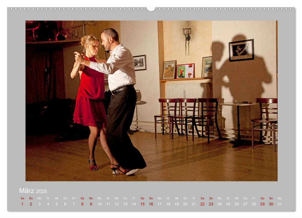 Tango eine Liebeserklärung (CALVENDO Premium Wandkalender 2025)