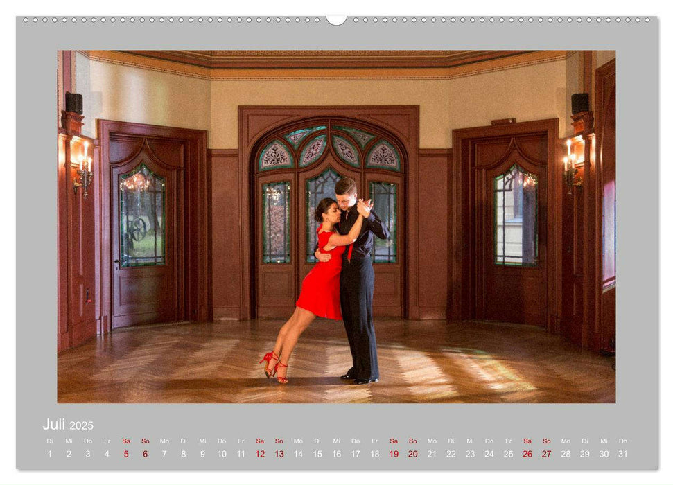 Tango eine Liebeserklärung (CALVENDO Premium Wandkalender 2025)