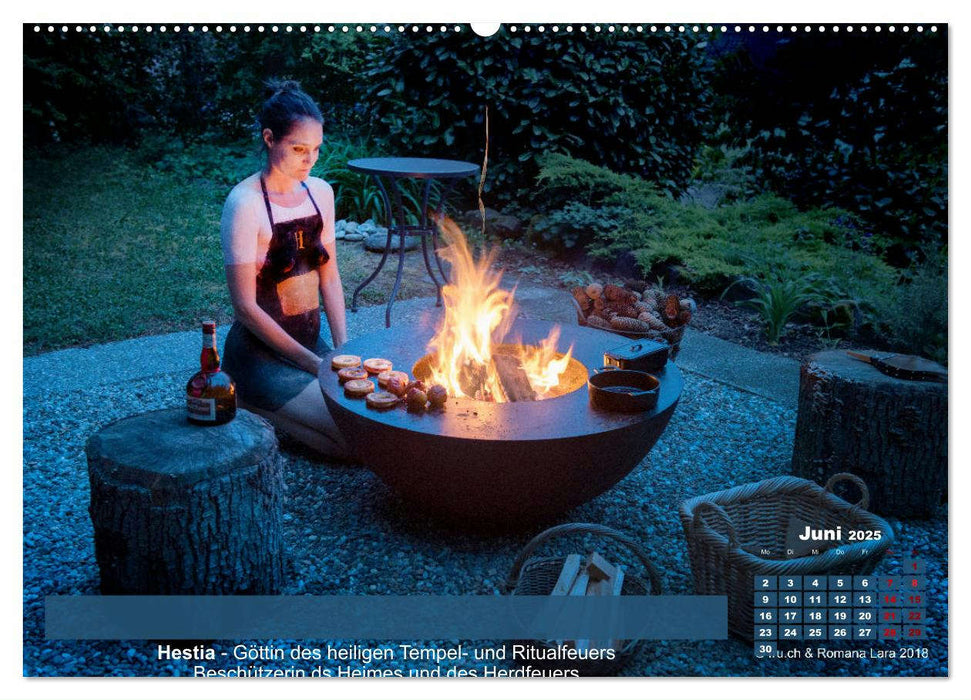 Bodypainting Göttinnen in jeder Frau (CALVENDO Wandkalender 2025)