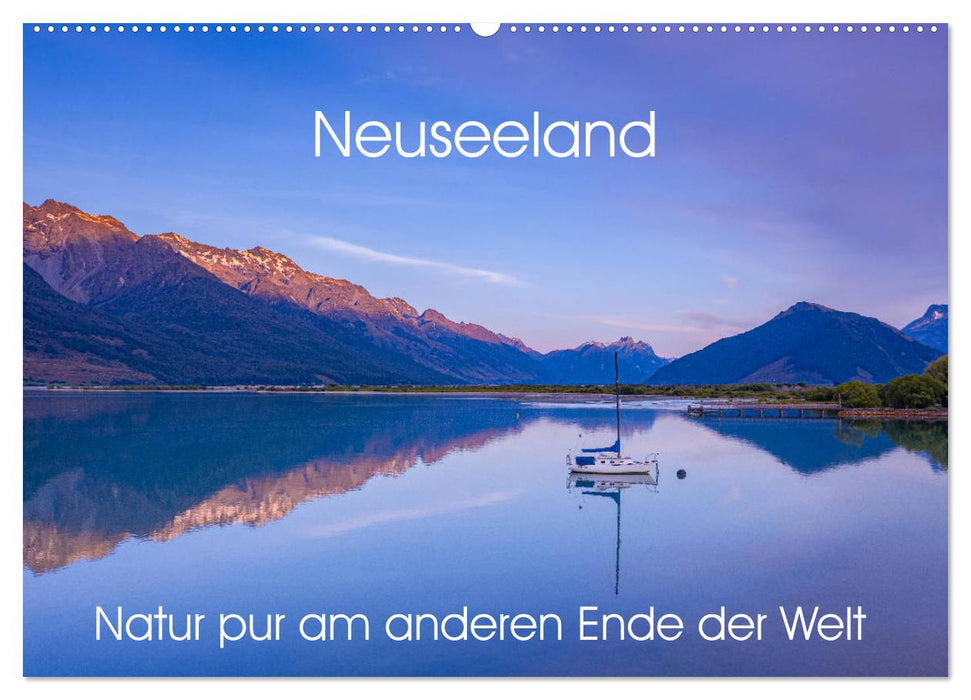 Neuseeland - Natur pur am anderen Ende der Welt (CALVENDO Wandkalender 2025)