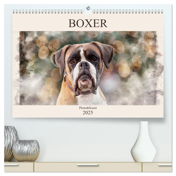 Boxer Photo&Kunst (CALVENDO Premium Wandkalender 2025)