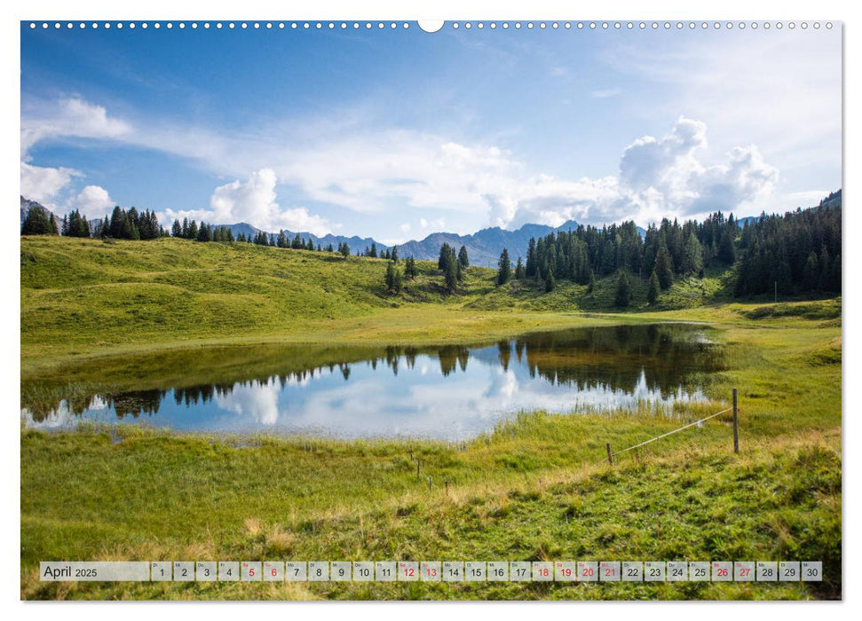 Arosa - Atemberaubende Bergkulissen (CALVENDO Premium Wandkalender 2025)