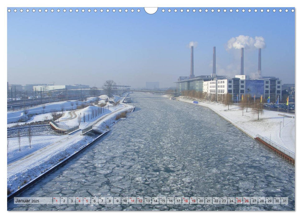 Wolfsburg - mehr als graue Industrie. (CALVENDO Wandkalender 2025)