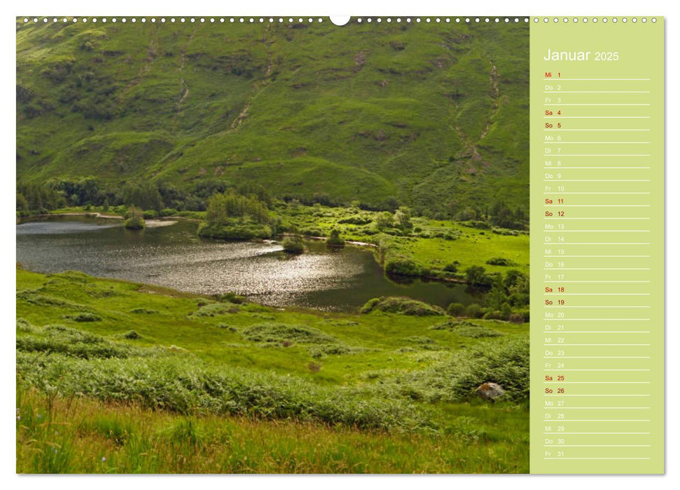 Faszination schottisches Hochland - Glen Coe und Glen Etive (CALVENDO Premium Wandkalender 2025)